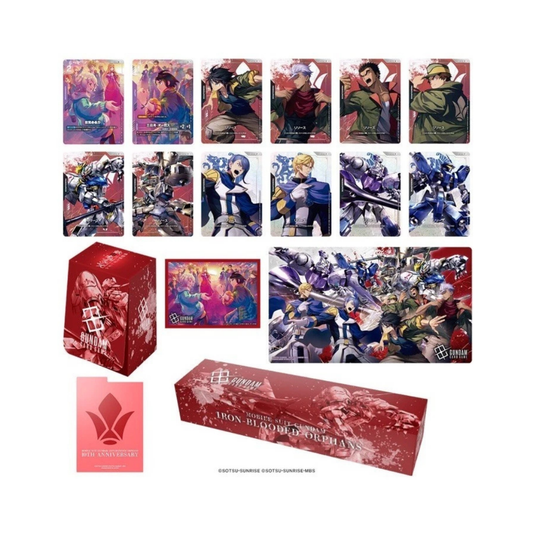 Gundam Card Game - Mobile Suit Gundam Iron Blooded Orphans - Premium Accessory Set (PB02)