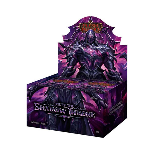 Flesh and Blood TCG - Usurp The Shadow Throne - Booster Box (24 Packs)