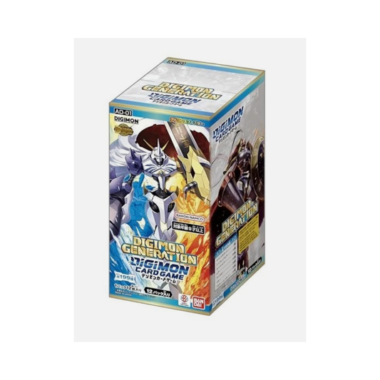 Digimon Card Game - Digimon Generation [AD-01] - Booster Display - English