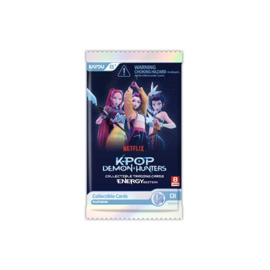K-Pop Demon Hunters - Collectible Trading Cards - Foil Energy Edition Booster Pack