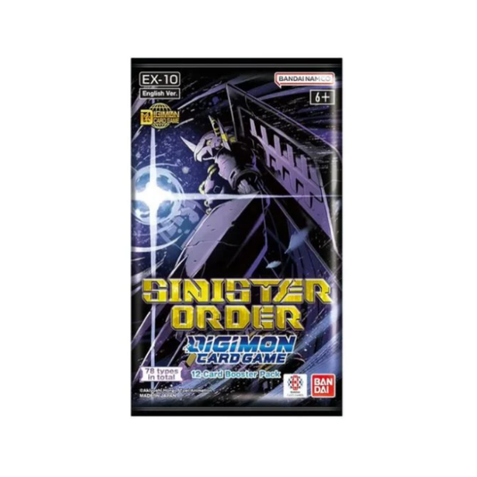 Digimon Card Game - Sinister Order [EX-10] - Booster Pack - English