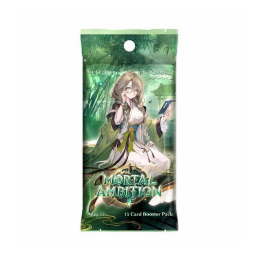 Grand Archive TCG - Mortal Ambition - First Edition Booster Pack