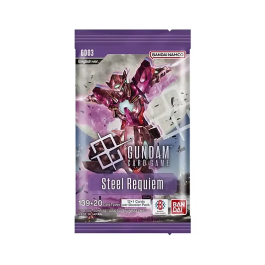 Gundam Card Game - Steel Requiem (GD-03) - Booster Pack - English