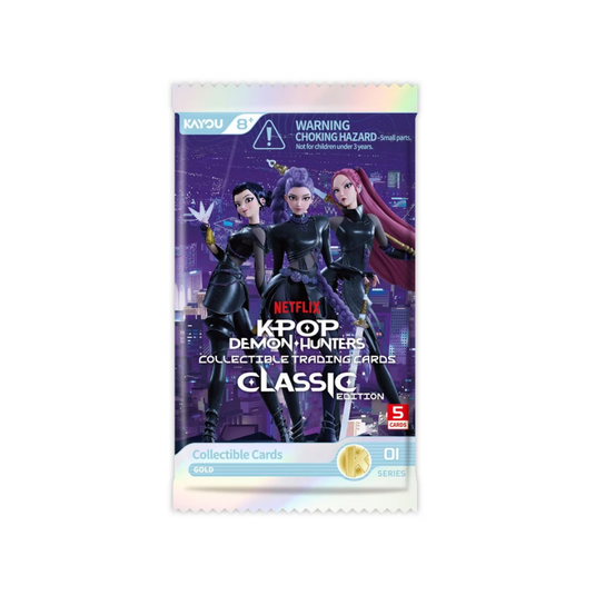 K-Pop Demon Hunters - Collectible Trading Cards - Classic Edition Booster Pack