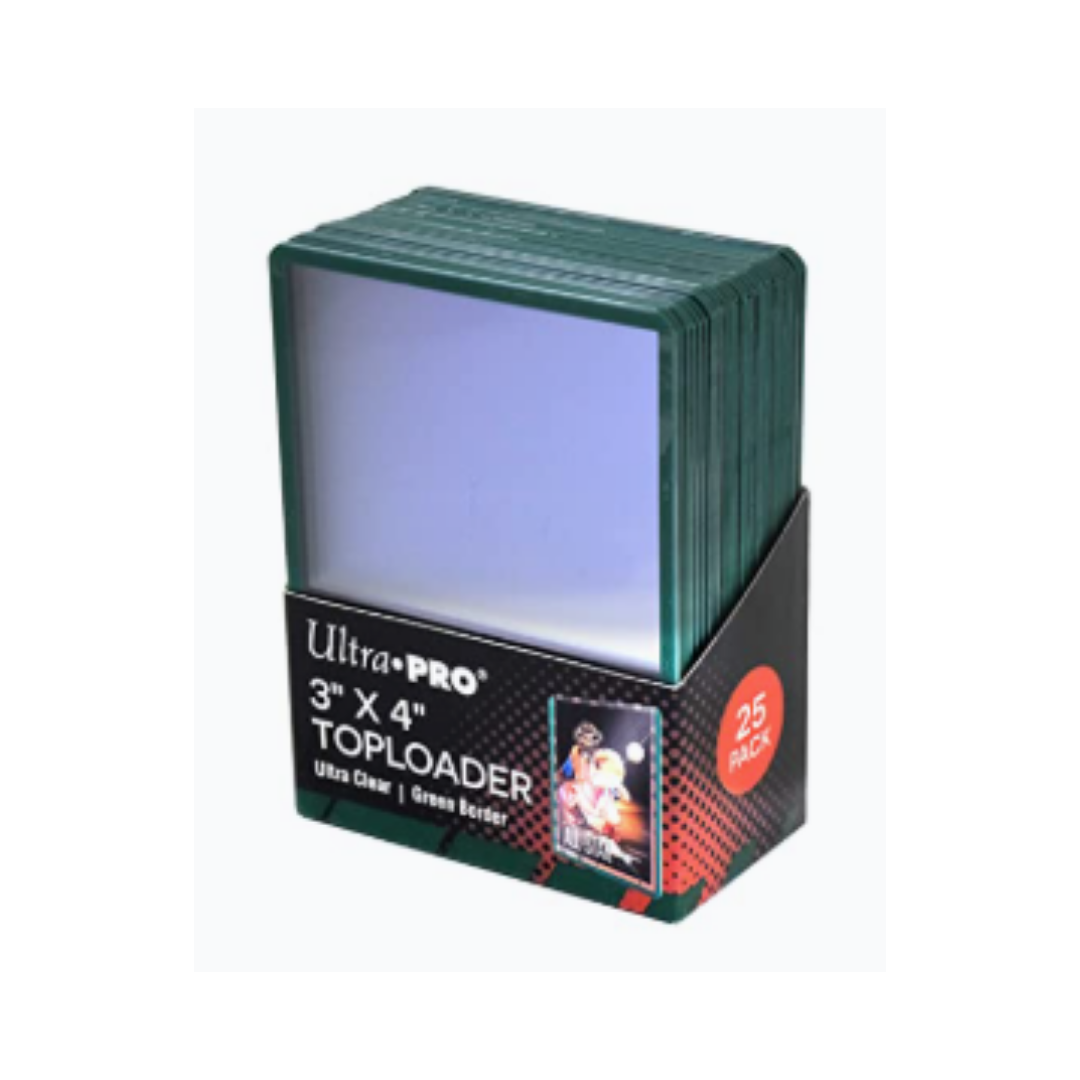 Ultra Pro - Top Loader Bord vert 25 p.
