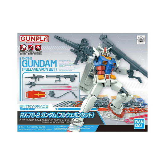 RX-78-2 GUNDAM EN ARMEMENT COMPLET