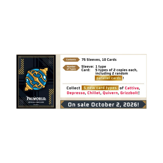 Palworld Official Card Game - Sleeve & Card Set Vol.1