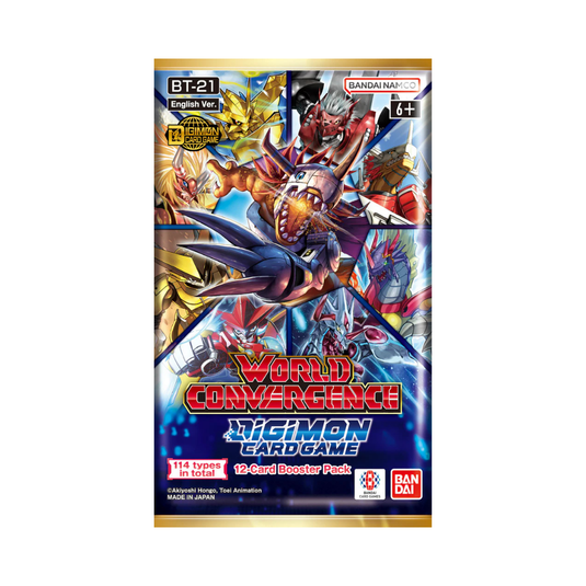 Digimon Card Game - BT-21 World Convergence - Booster Pack