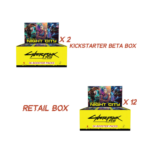Cyberpunk TCG – Willkommen in Night City Beta Max Bundle