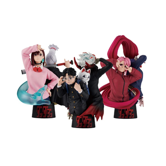 MegaHouse DanDaDan Ex Purchirama 3 Pack Mini Statue Set