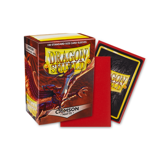 Dragon Shield - Standard Matte - Crimson
