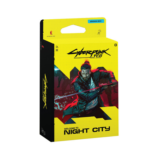 Cyberpunk TCG – Willkommen in Night City Starter-Deck – Die Macht umarmen