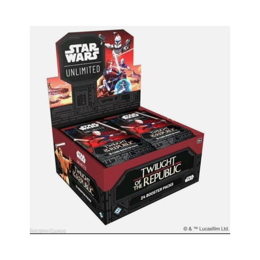 Starwars Unlimited - Twilight of the Republic Booster Display
