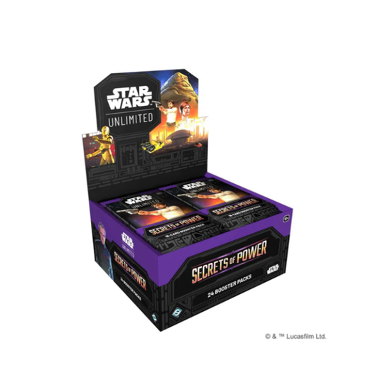 Starwars Unlimited - Secrets of Power Booster Display