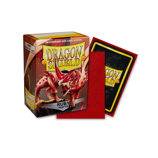 Dragon Shield - Standard Matte - Ruby