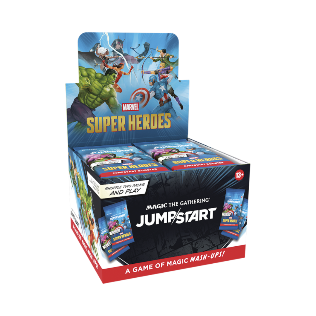 Magic: The Gathering - Marvel Super Heroes - Jumpstart Booster Box (24 Packs)