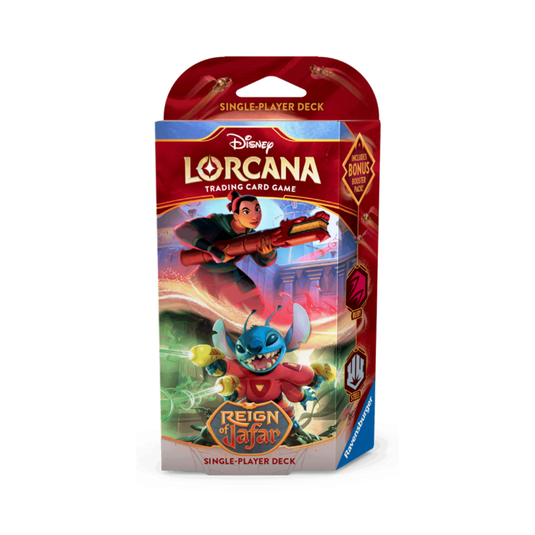Disney Lorcana - Reign of Jafar Ruby & Steel Deck