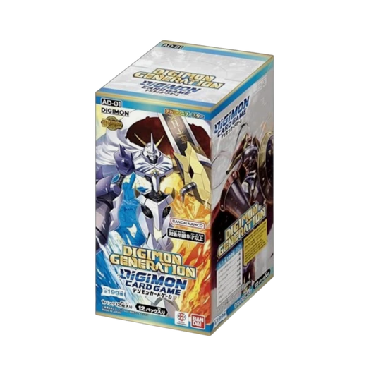 Digimon Card Game - Digimon Generation [AD-01] - Booster Display - English