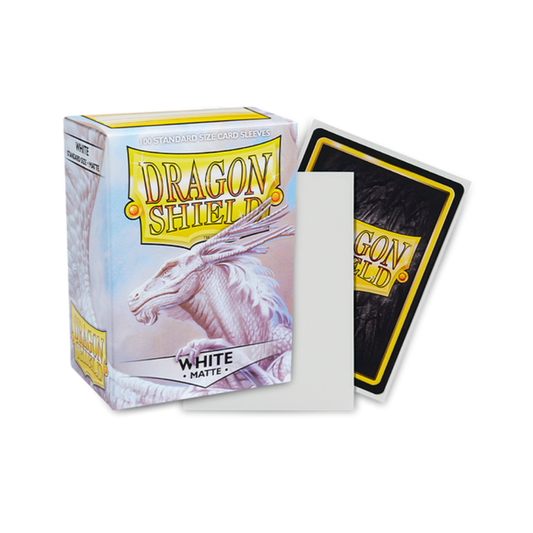 Dragon Shield - Standard Matte - White