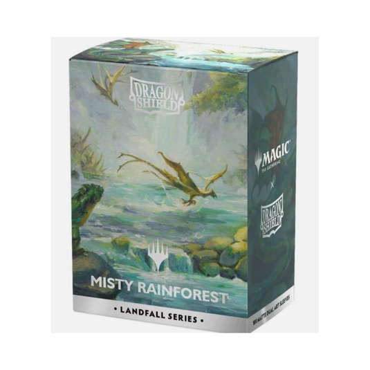 Dragon Shield - Brushed Art - Misty Rainforrest