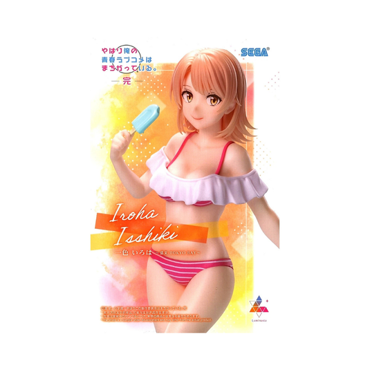 My Teen Romantic Comedy SNAFU Climax Figurine PVC Luminasta Iroha Isshiki Midsummer Tokyo Bay 20 cm