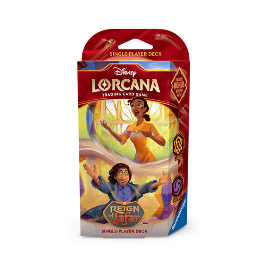Disney Lorcana - Reign of Jafar Amber & Amethyst Deck