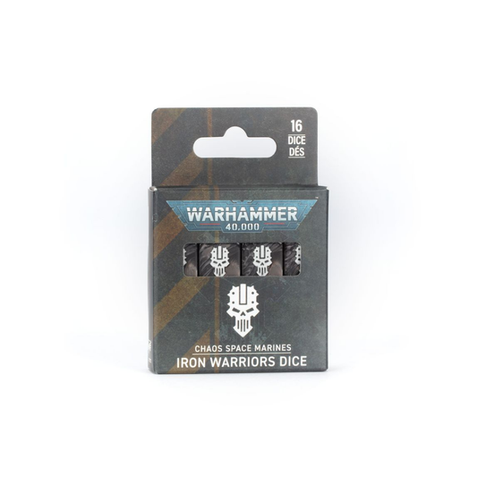 Warhammer 40k - Chaos Space Marines - Iron Warriors Dice