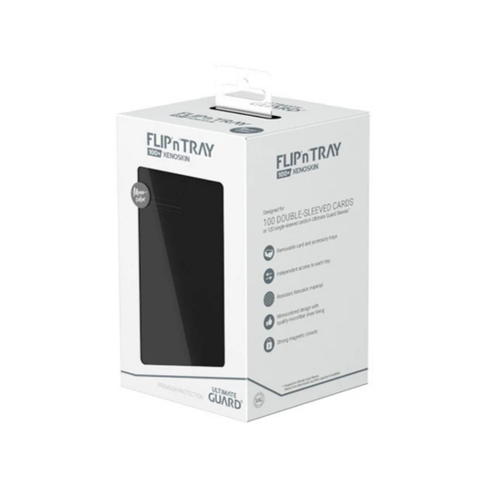 Ultimate Guard - Flip'n'Tray 100+ Xenoskin - Black