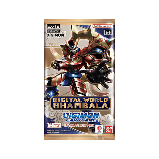 Digimon Card Game - Digital World Shambala (EX-12) - Booster Pack