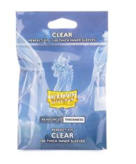 Dragon Shield - Perfect Fit clear - Thick Inner Sleeves (100)