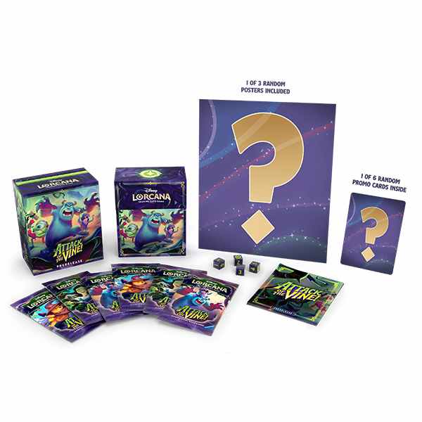 Disney Lorcana - Attack of the Vine! - Pre-Release Kit