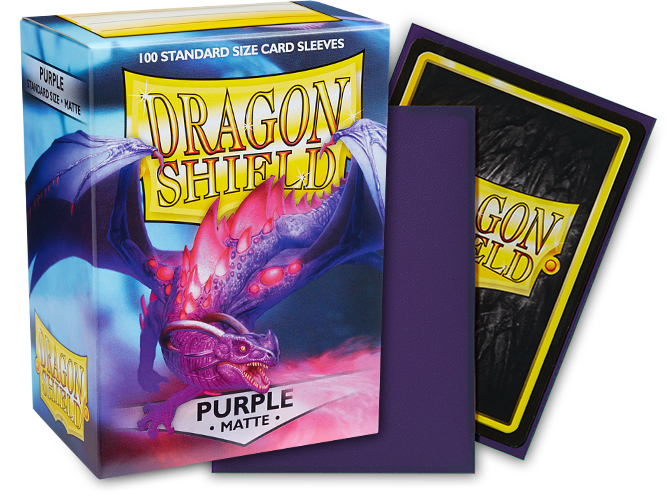 Dragon Shield - Standard Matte - Purple