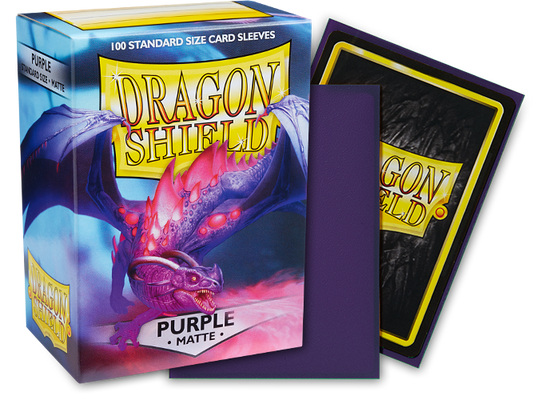 Dragon Shield - Standard Matte - Purple