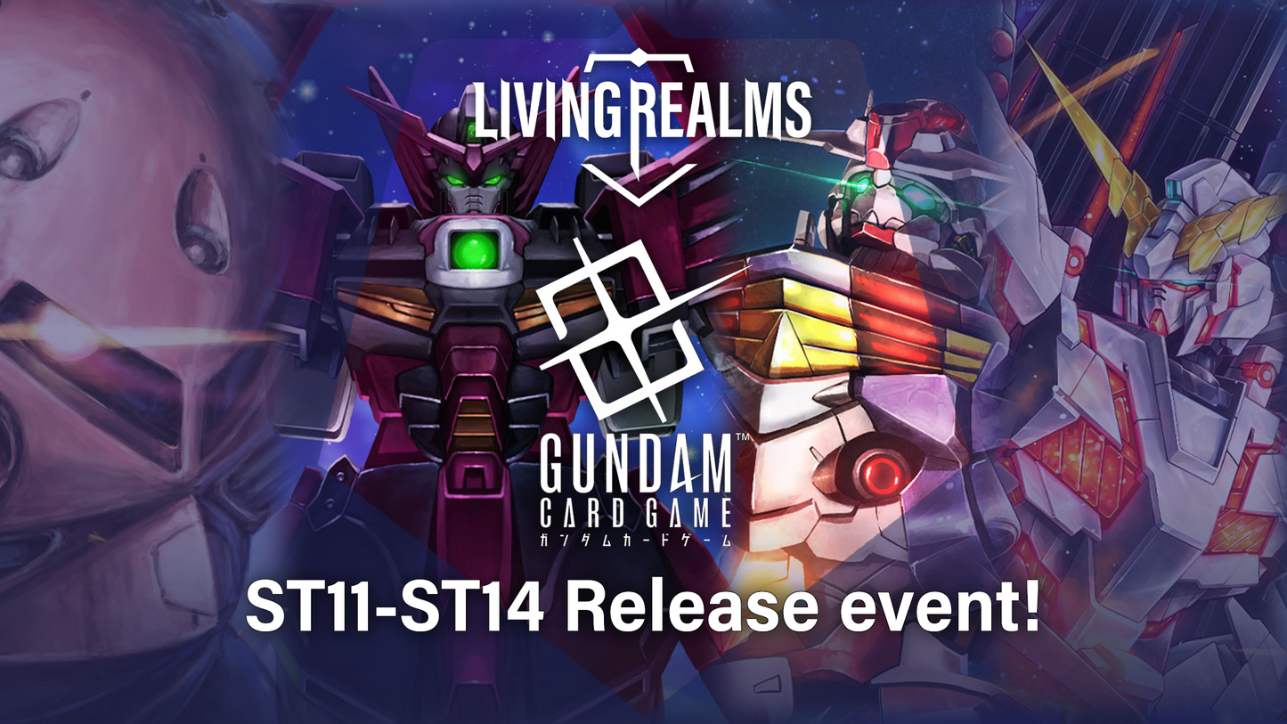 Gundam ST-11-ST14 Release Event!!