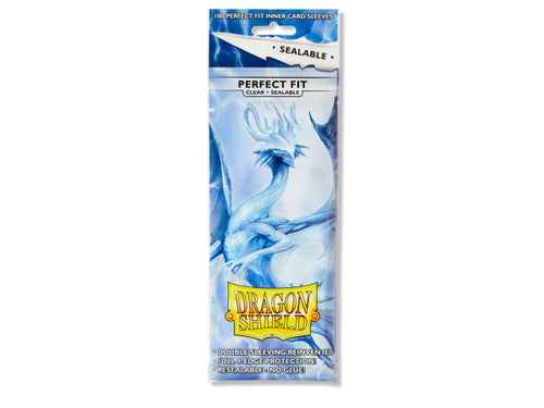 Dragon Shield - Clear Perfect Fit Sleeves - Sealable