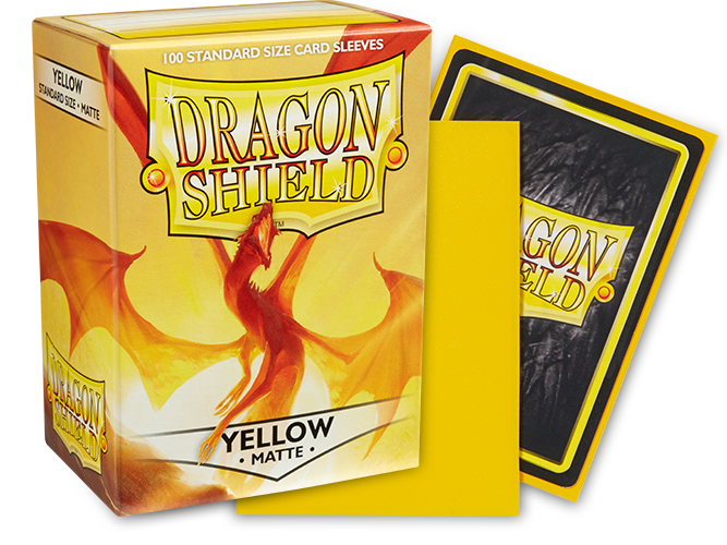 Dragon Shield - Standard Matte - Yellow