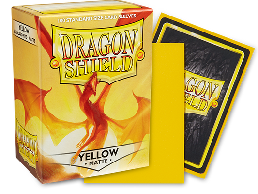 Dragon Shield - Standard Matte - Yellow