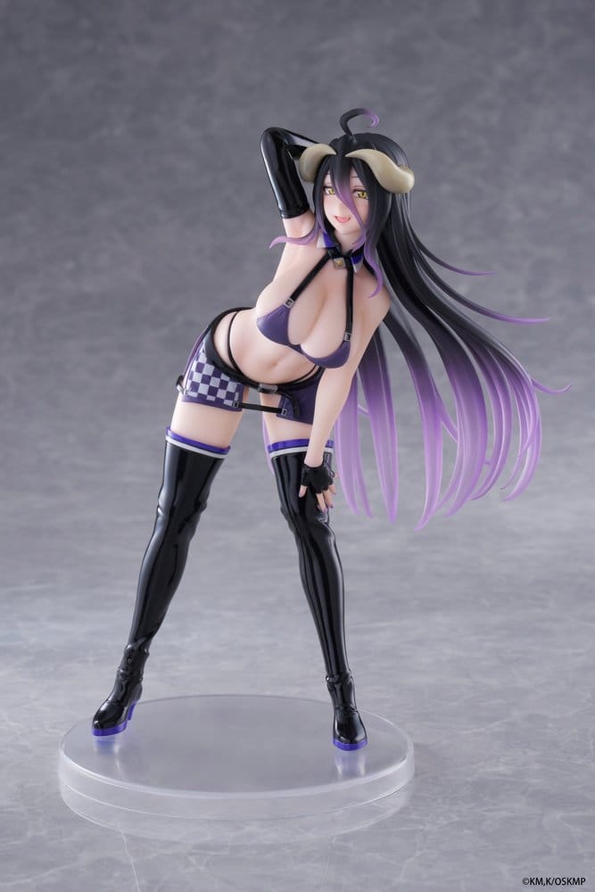 Overlord Coreful Statue Albedo Grid Girl  Ver. 18 cm 1
