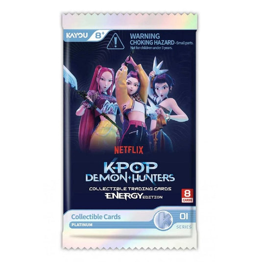K-Pop Demon Hunters - Collectible Trading Cards - Classic Edition Foil Booster Pack
