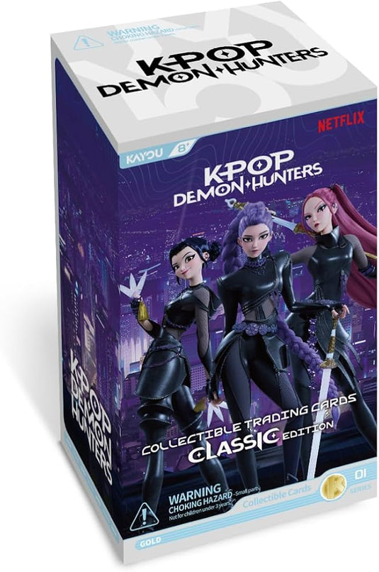 K-Pop Demon Hunters - Collectible Trading Cards - Classic Edition Box