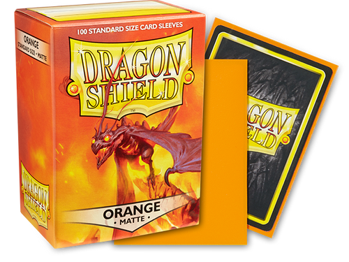 Dragon Shield - Standard Matte - Orange