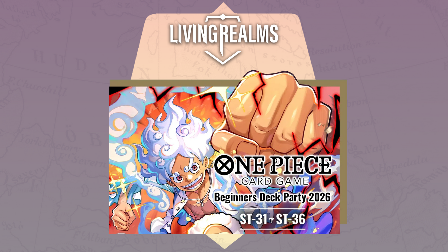 One Piece: Beginners Deck Party 2026 [ST-31]~[ST-36]