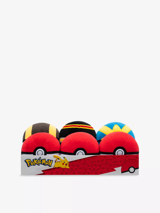 Peluche Pokémon Figurine Pokeball Version 6 Assortiment 10 cm (6)