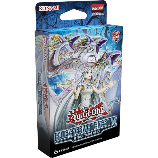 Yu-Gi-Oh! - Blue Eyes White Destiny Structure Deck Reprint Unlimited Edition