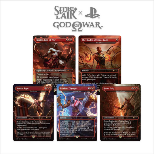 Magic: The Gathering - Secret Lair X God of War - Greek