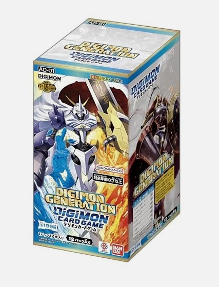 Digimon Card Game - Digimon Generation [AD-01] - Booster Display - English