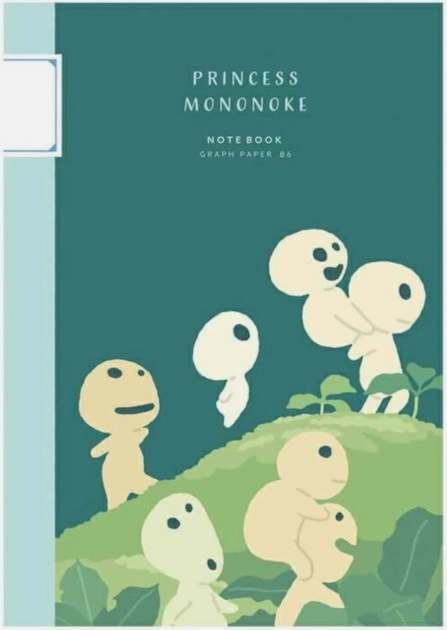 Prinzessin Mononoke Notizbuch Kodama
