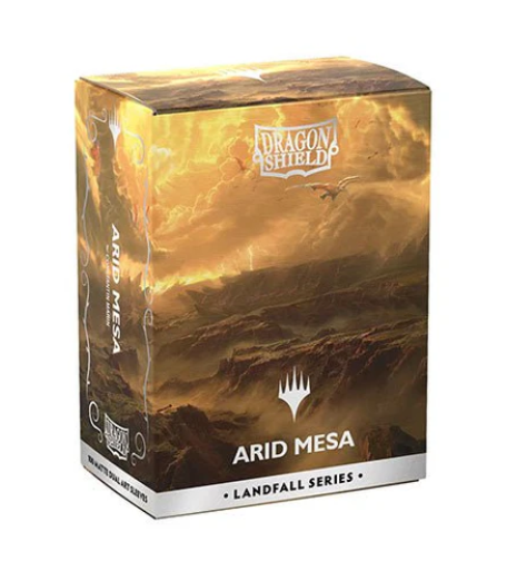 Dragon Shield - Landfall Brushed art sleeves - Arid Mesa