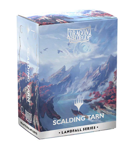 Dragon Shield - Landfall Brushed art sleeves - Scalding Tarn