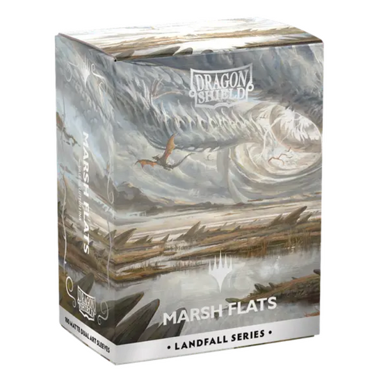 Dragon Shield - Landfall Brushed art sleeves - Marsh Flats